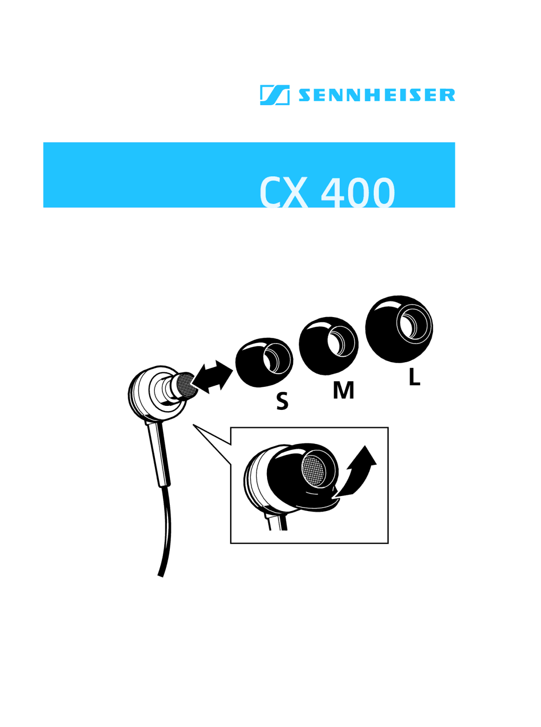 Sennheiser CX 400 manual 