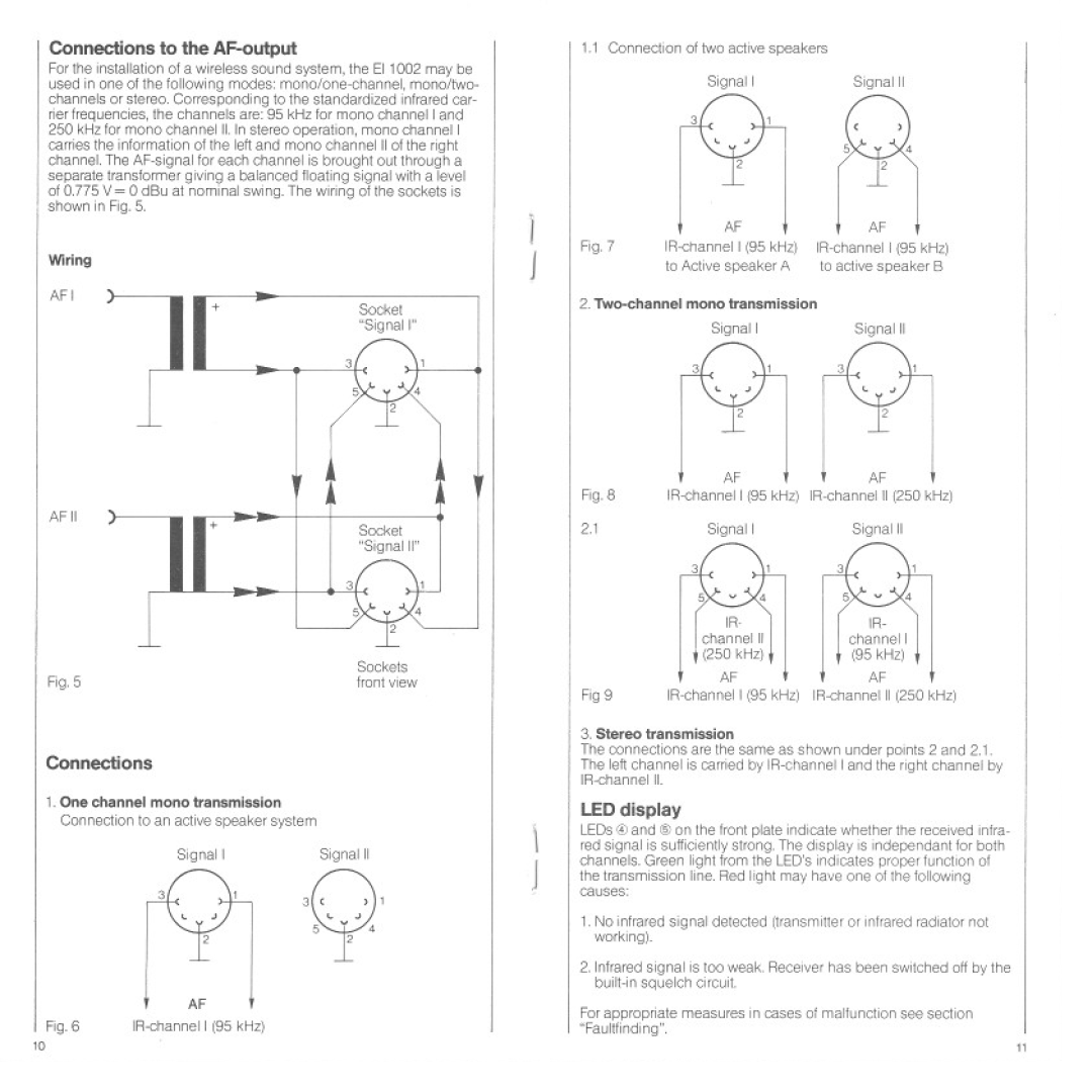 Sennheiser EI 1002 manual 