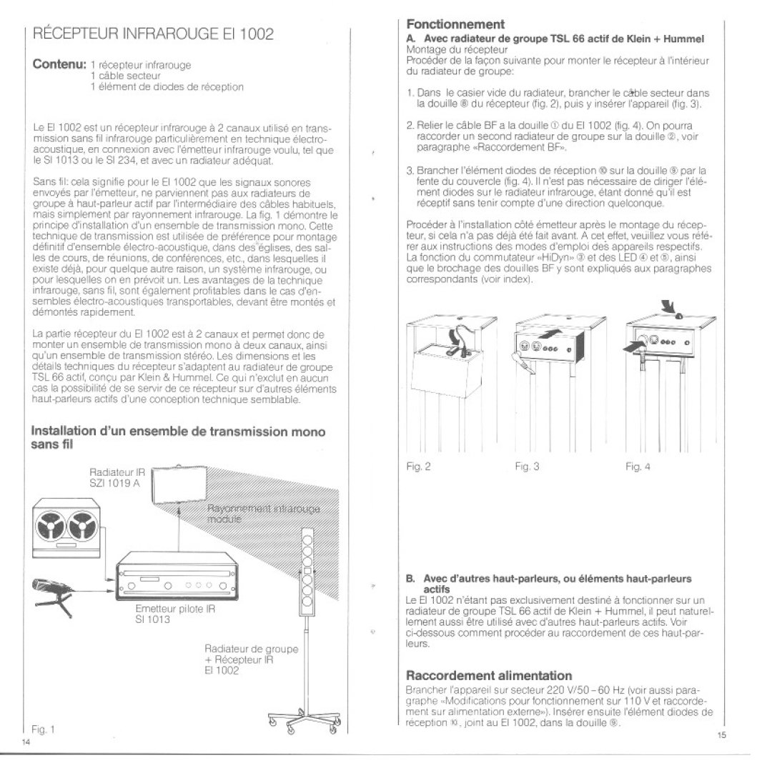 Sennheiser EI 1002 manual 