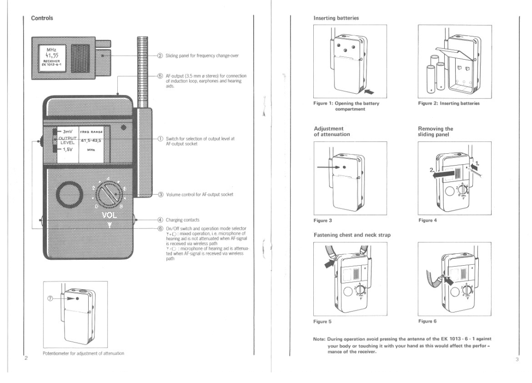 Sennheiser EK 1013-6-1 manual 