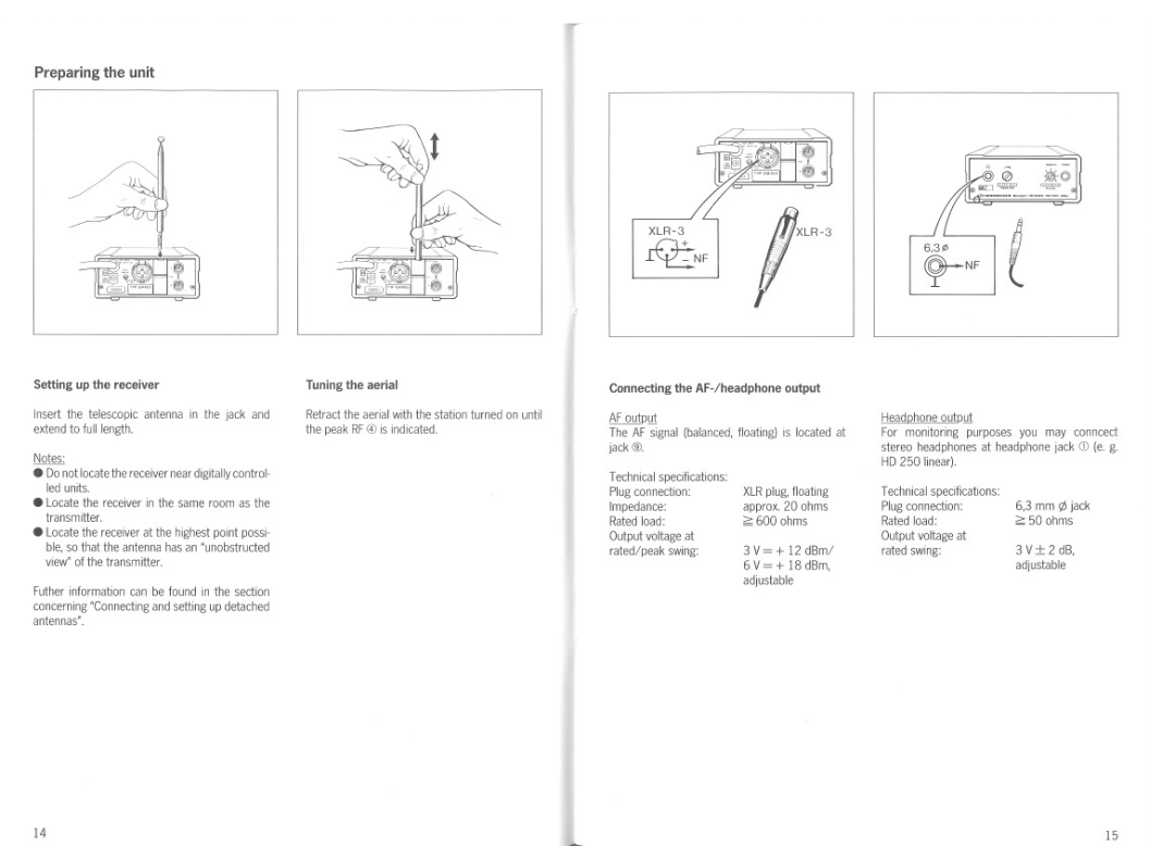 Sennheiser EM 1005-90 manual 