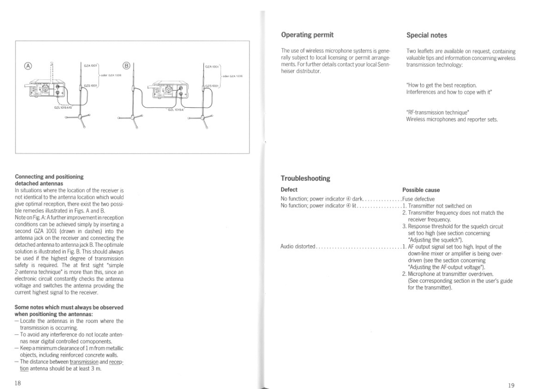 Sennheiser EM 1005-90 manual 