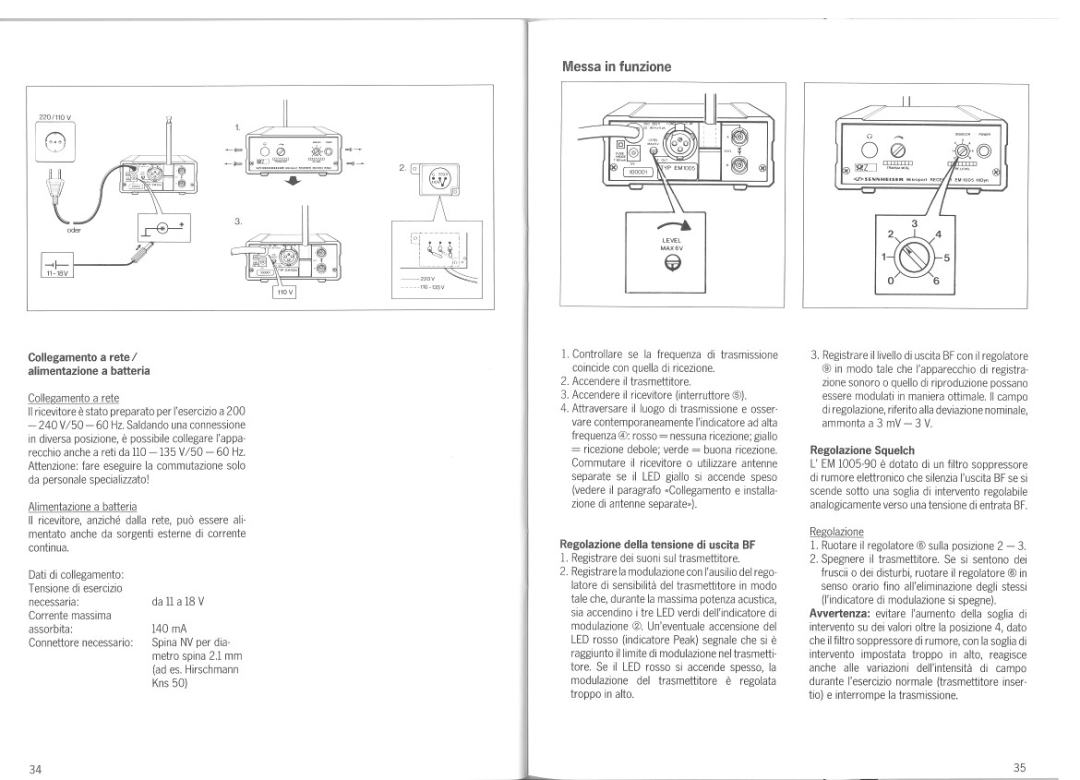 Sennheiser EM 1005-90 manual 