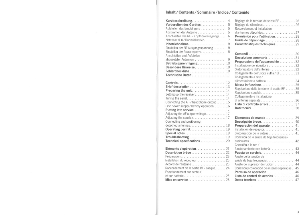 Sennheiser EM 1005-90 manual 