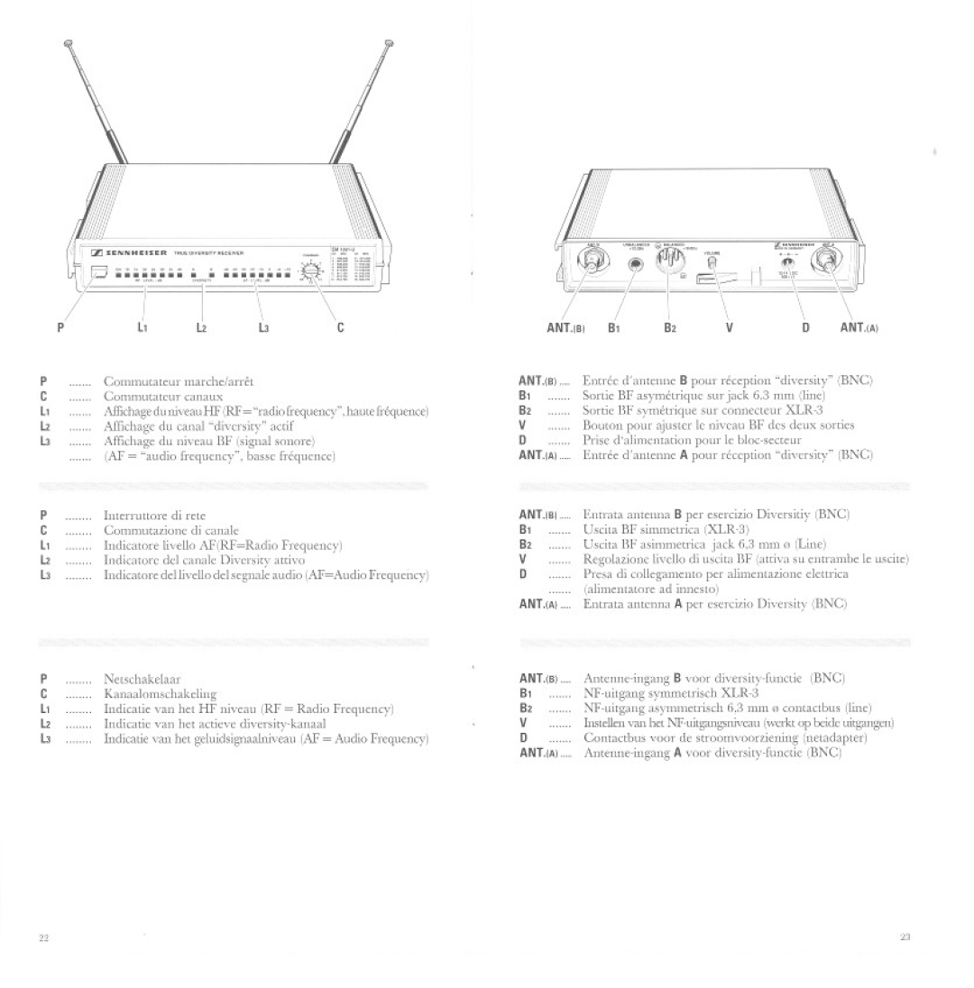 Sennheiser EM 1031-U manual 