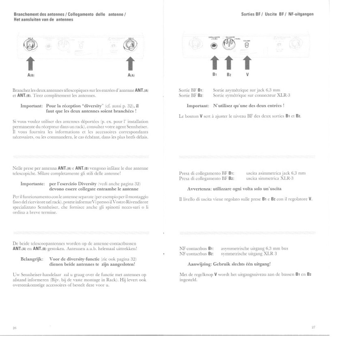 Sennheiser EM 1031-U manual 