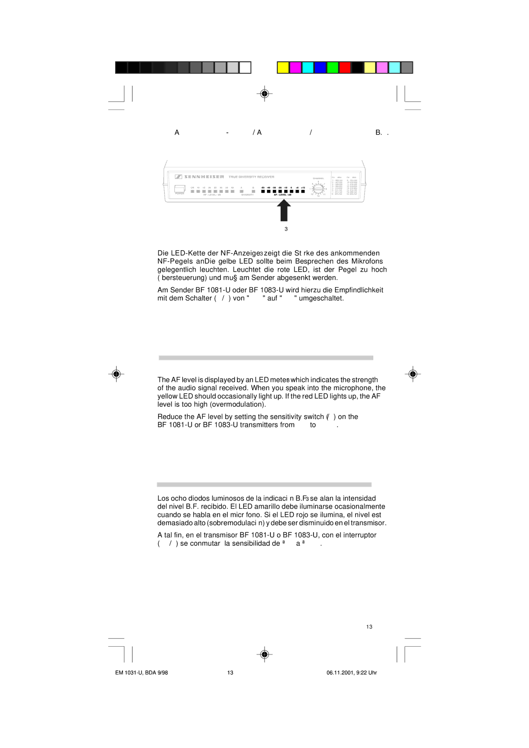 Sennheiser manual EM 1031-U, BDA 9/98 06.11.2001, 922 Uhr 