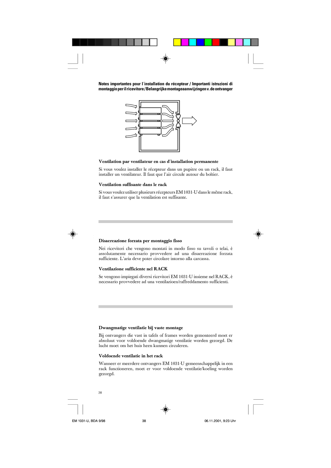 Sennheiser manual EM 1031-U, BDA 9/98 06.11.2001, 923 Uhr 