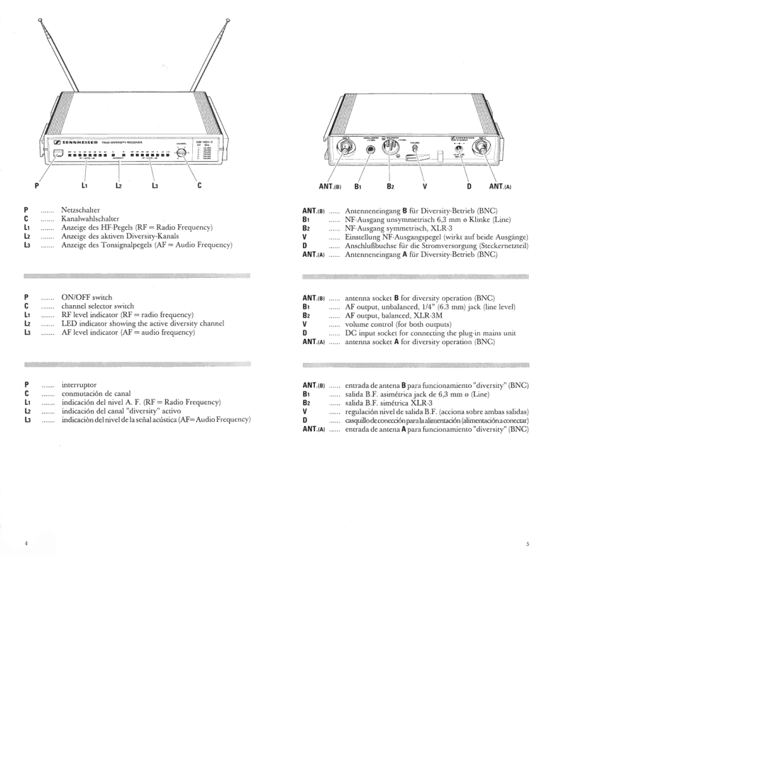 Sennheiser EM 1031-v manual 