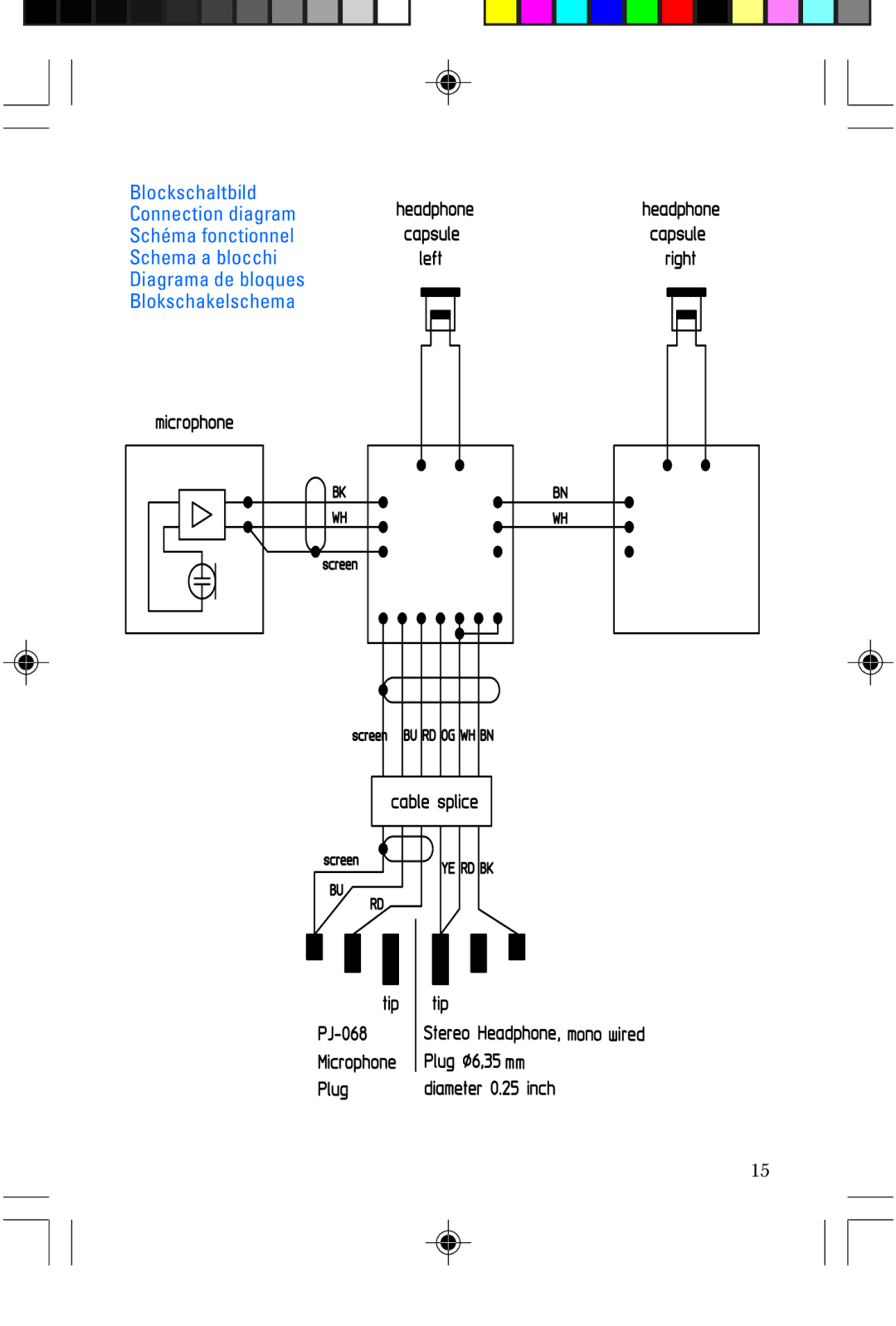 Sennheiser P/N 025-250-015, HME 25-KA-2 manual 