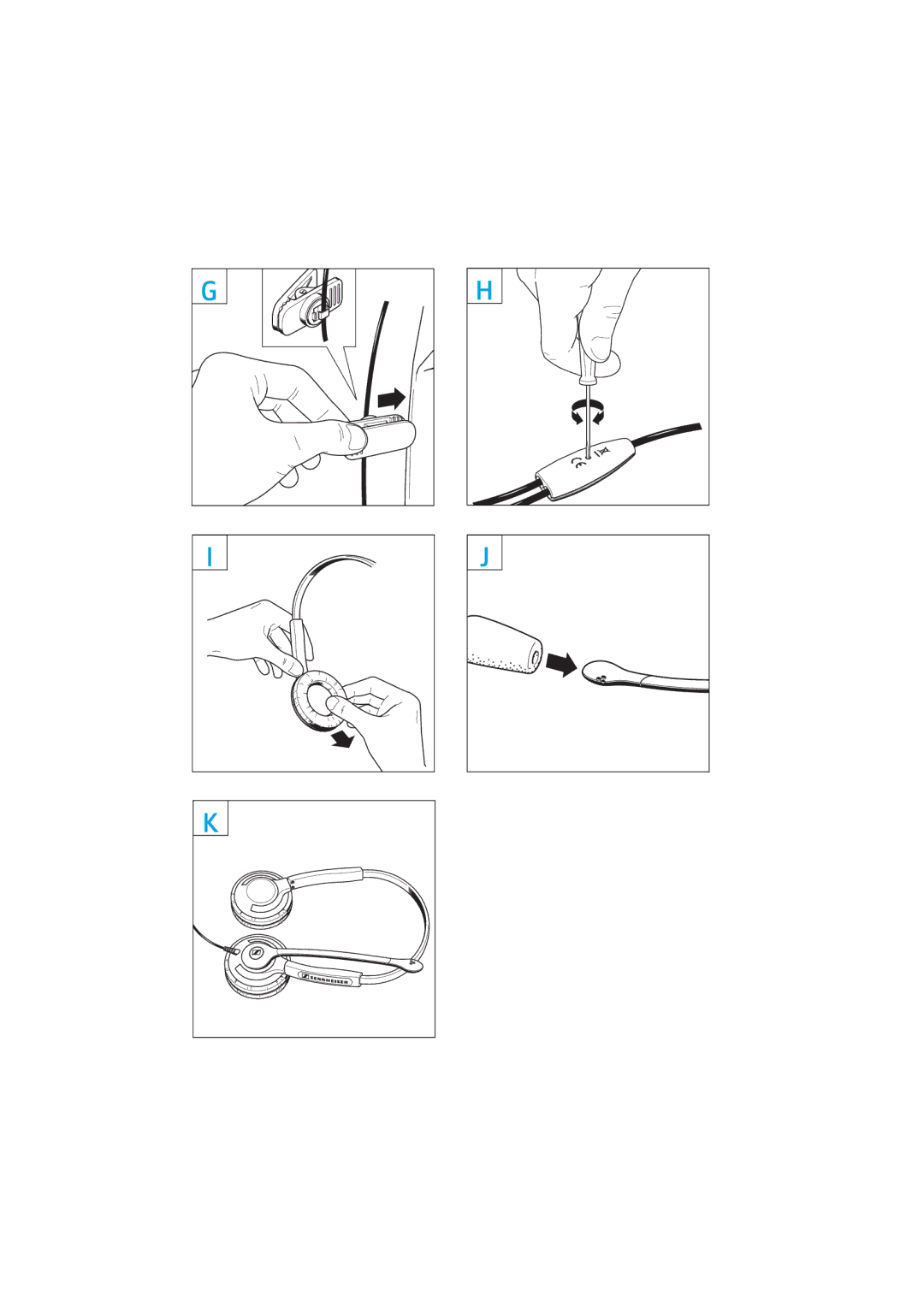 Sennheiser HME 43-K manual 