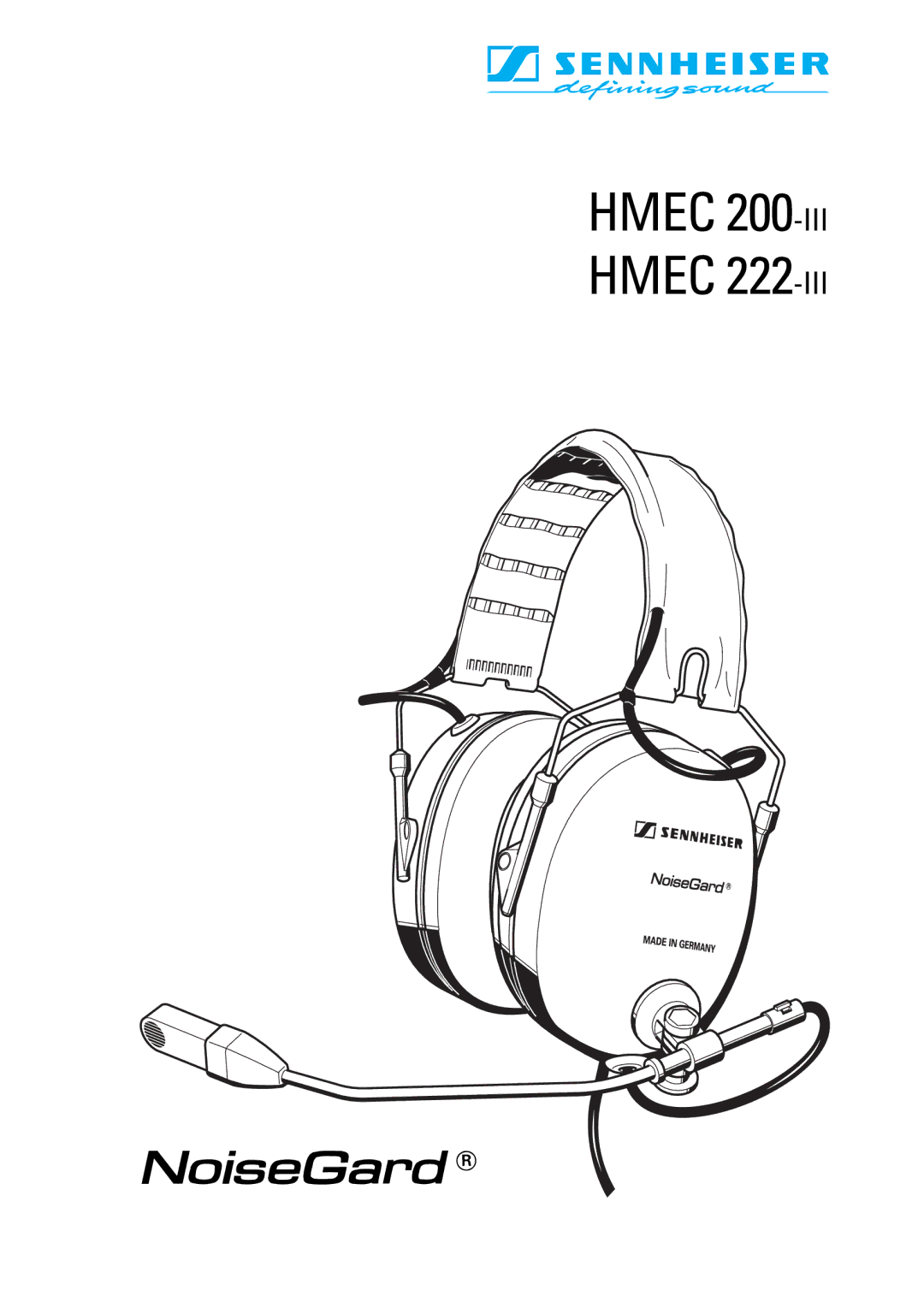 Sennheiser HMEC 200iii manual Hmec 200-IIIHMEC 