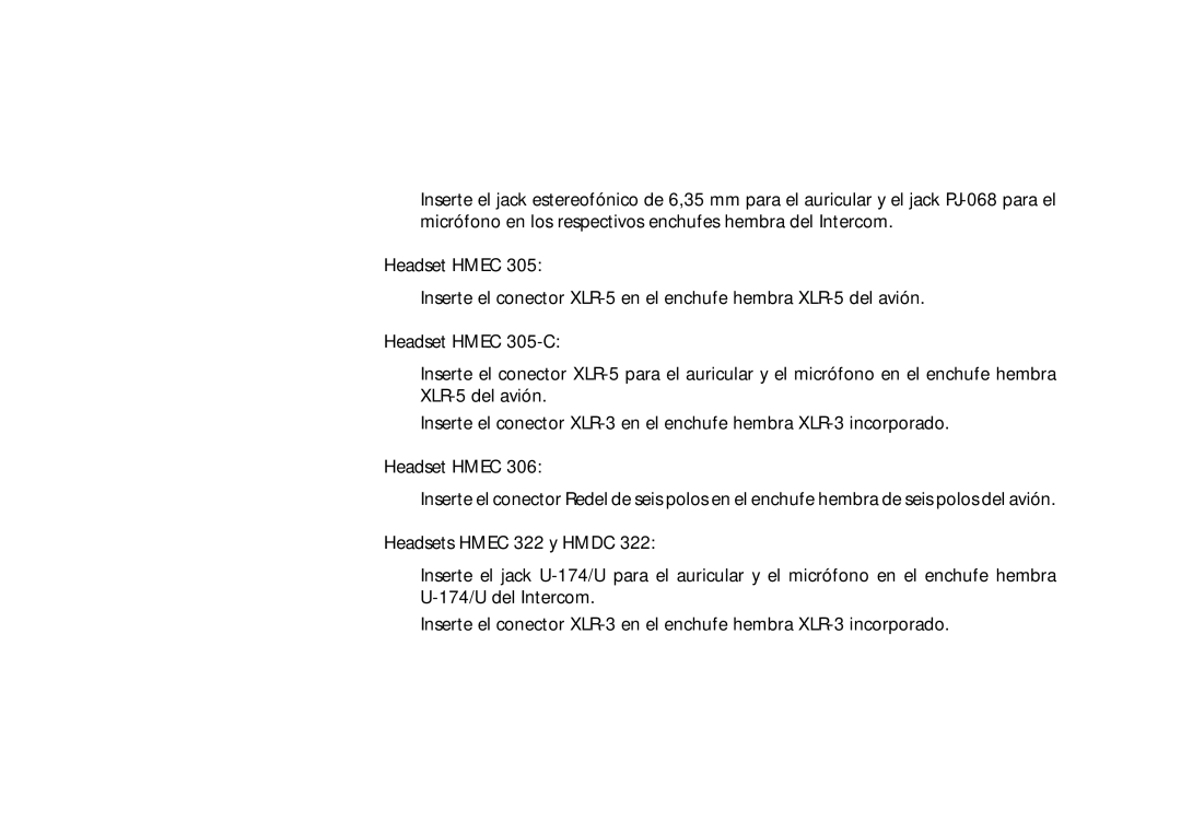 Sennheiser HMEC 400, HMEC 300, HMDC 322, HMEC 322, HMEC 302, HMEC 305-C, HMEC 306 manual Headset Hmec, 196 