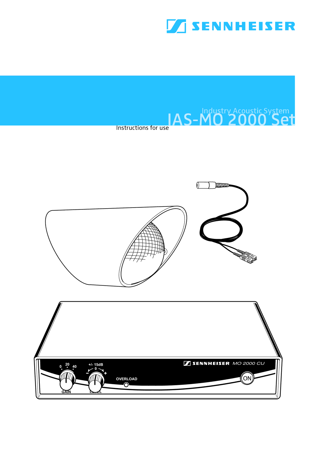 Sennheiser manual IAS-MO 2000 Set 