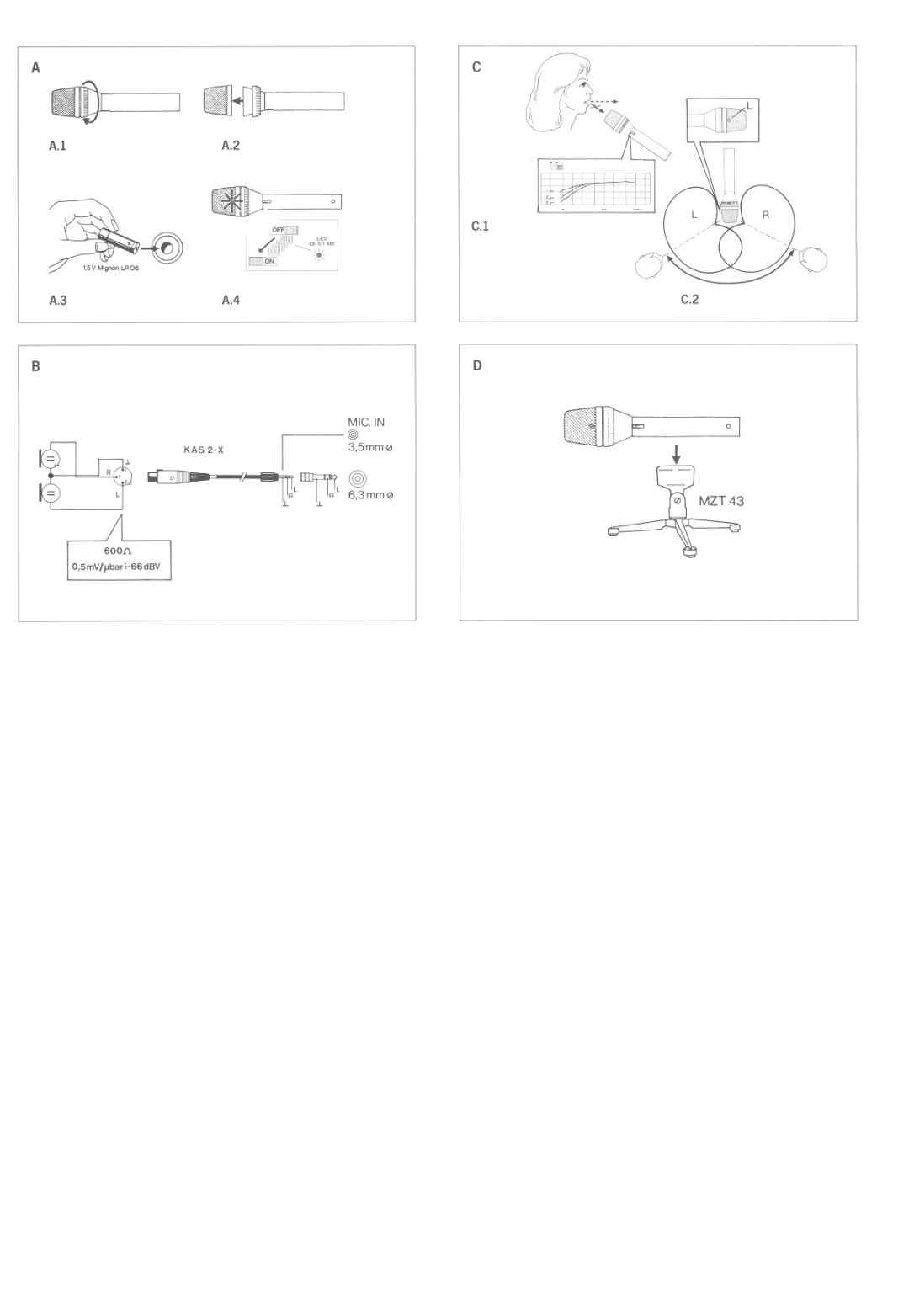 Sennheiser MKE 66 manual 