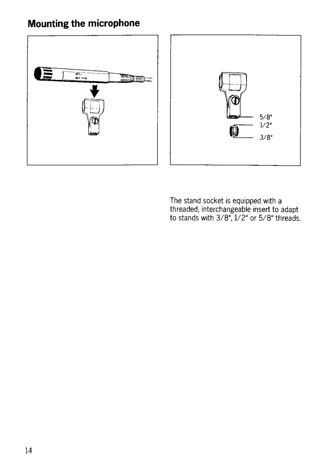 Sennheiser MKH 20 P 48 manual 