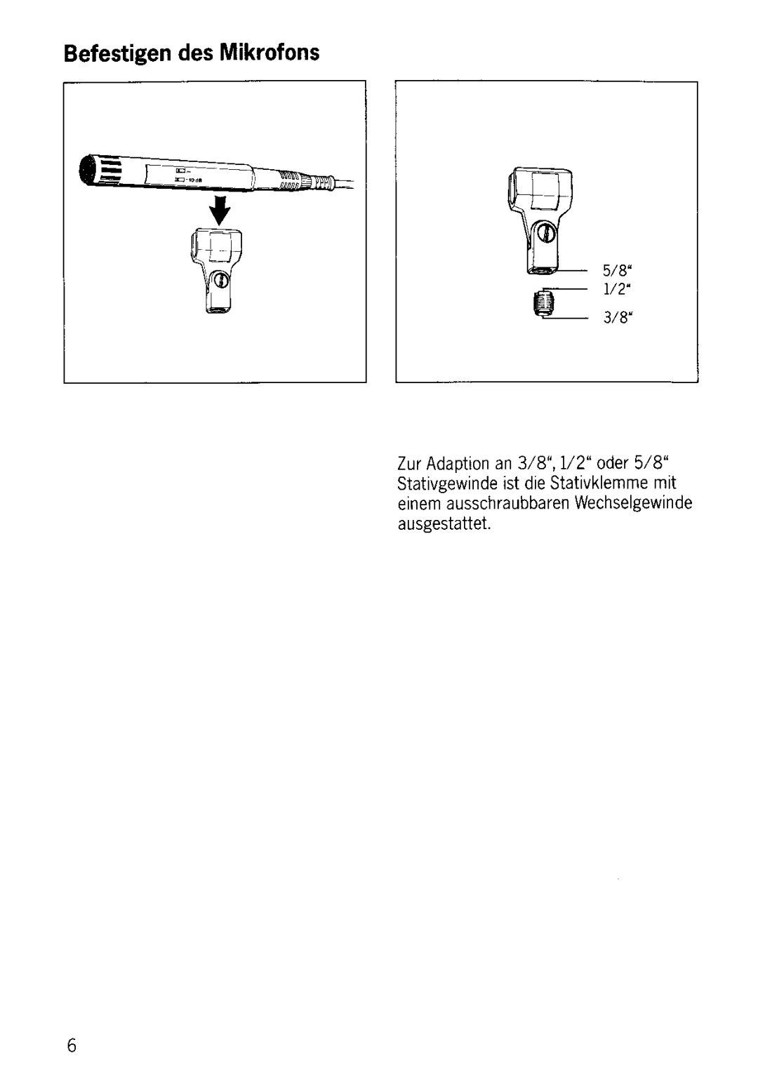 Sennheiser MKH 20 P 48 manual 