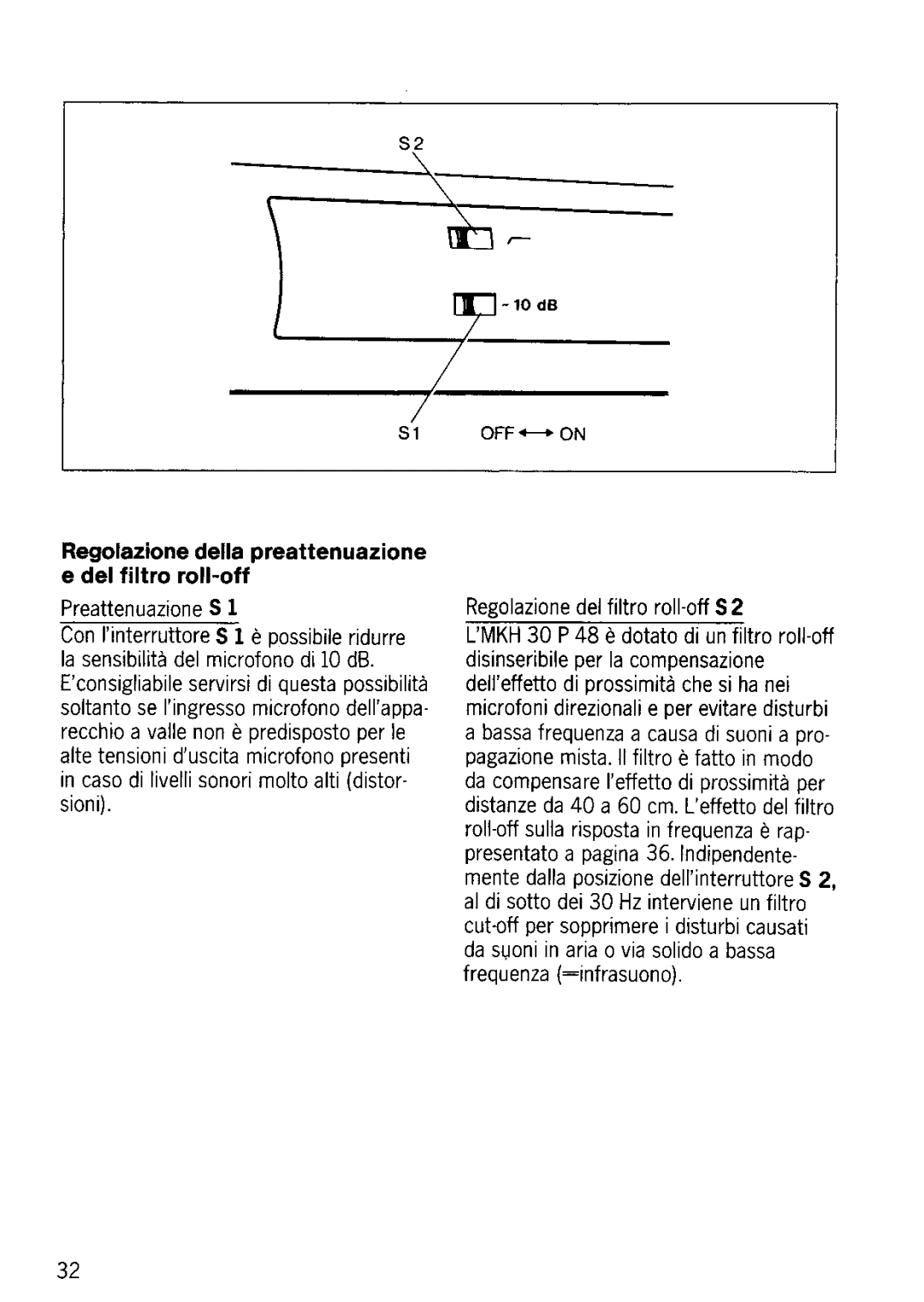 Sennheiser MKH 30-P48 manual 