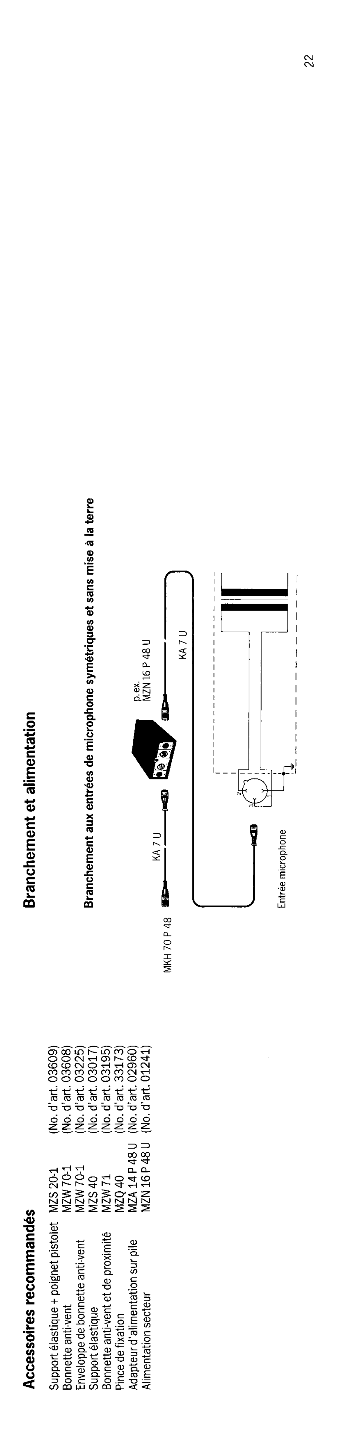 Sennheiser MKH 70 P 48 manual 