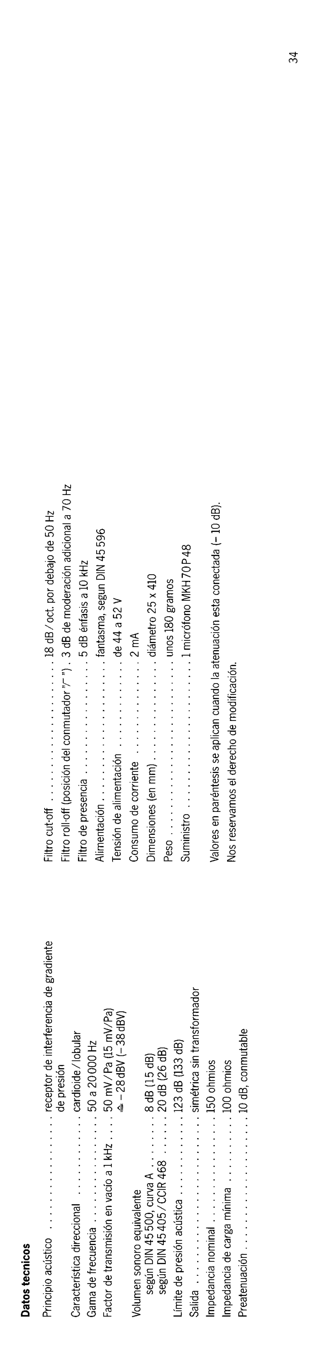 Sennheiser MKH 70 P 48 manual 