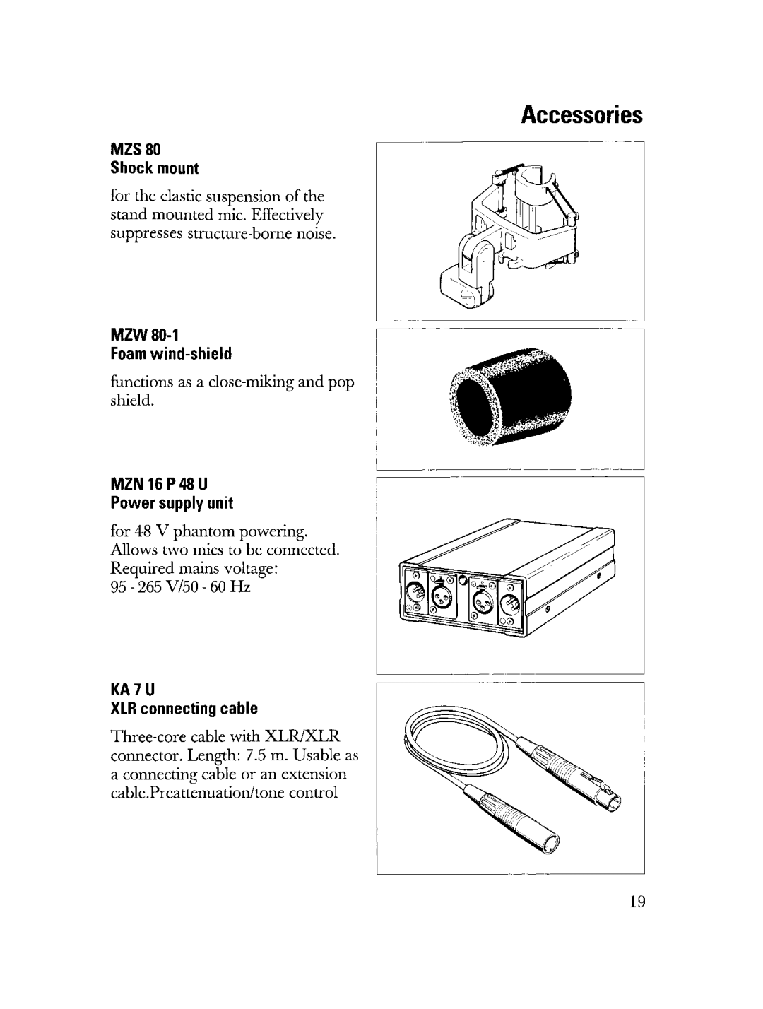 Sennheiser MKH 80 manual 