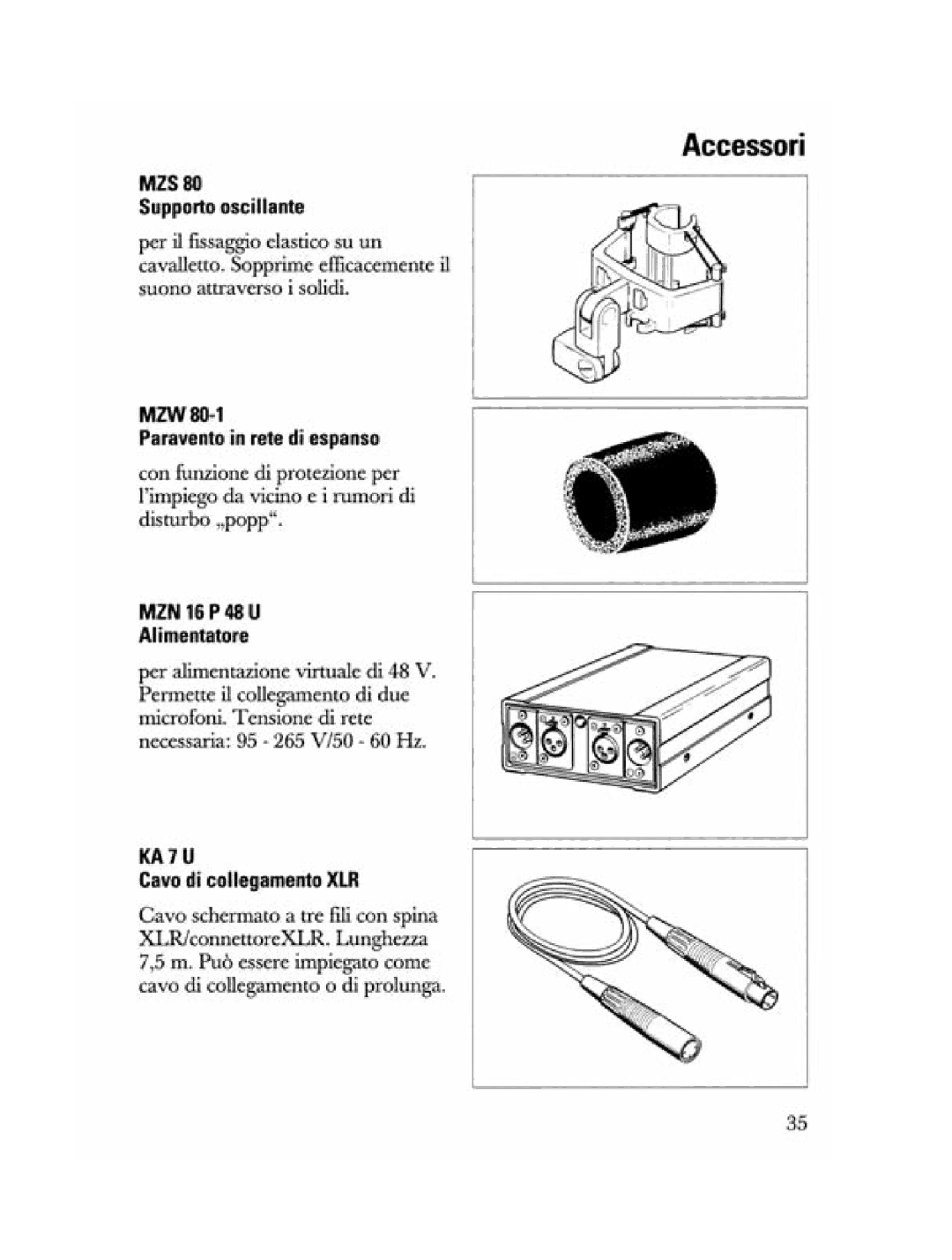 Sennheiser MKH 80 manual 