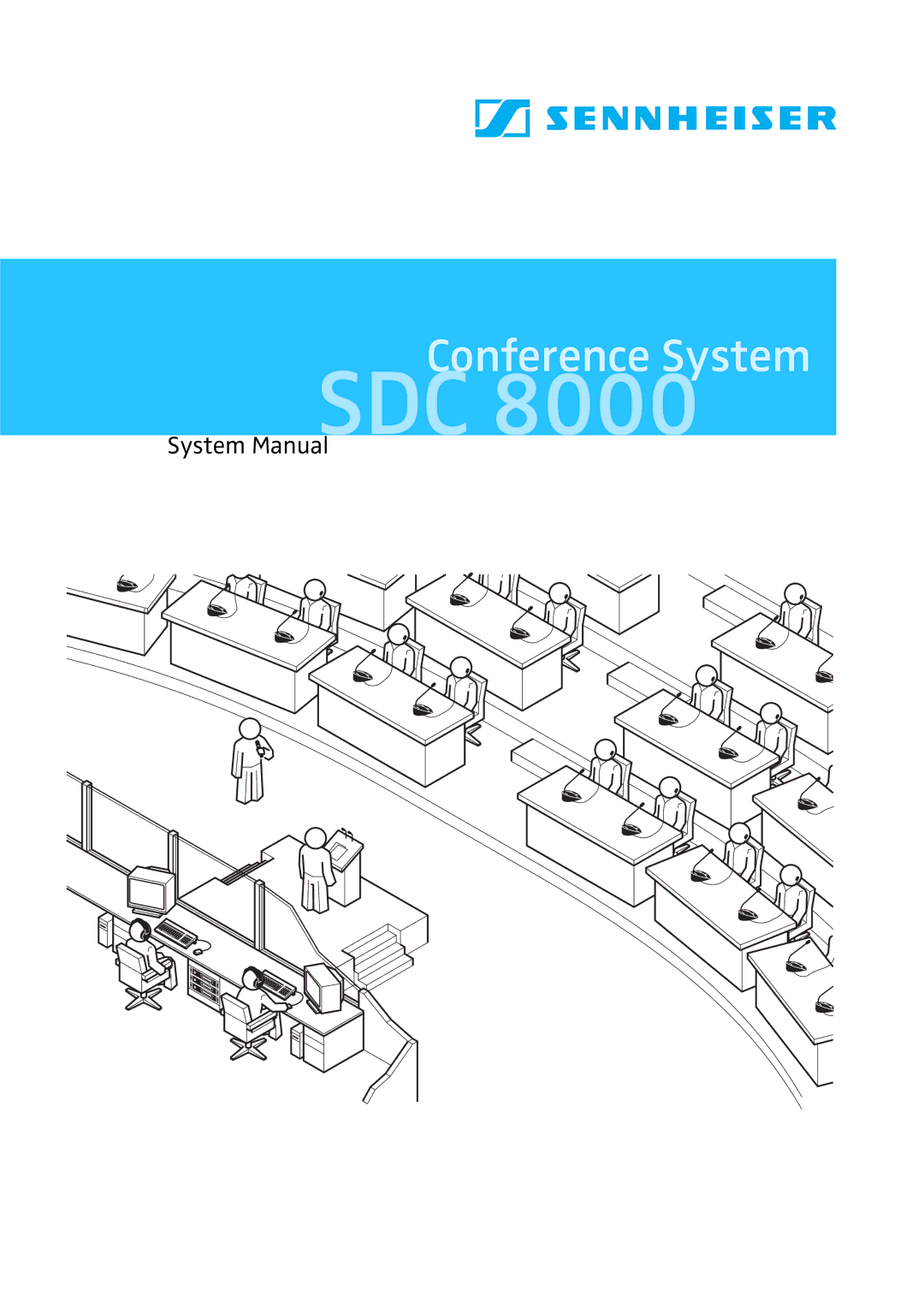 Sennheiser SDC 8000 system manual Sdc 