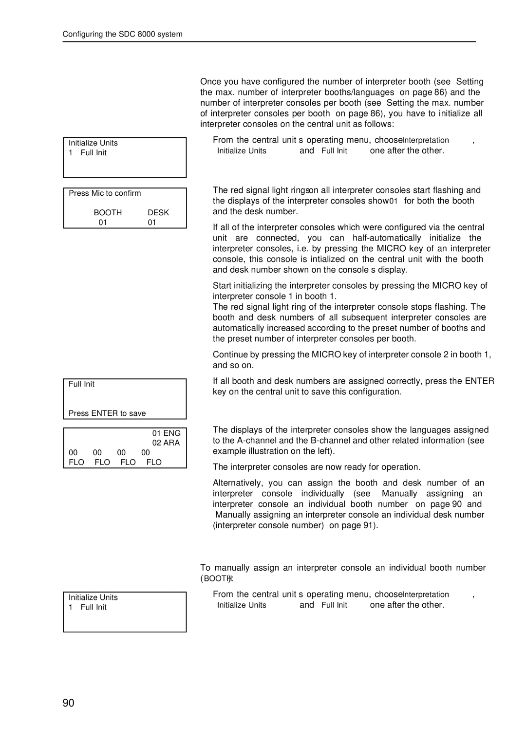 Sennheiser SDC 8000 system manual Eng 