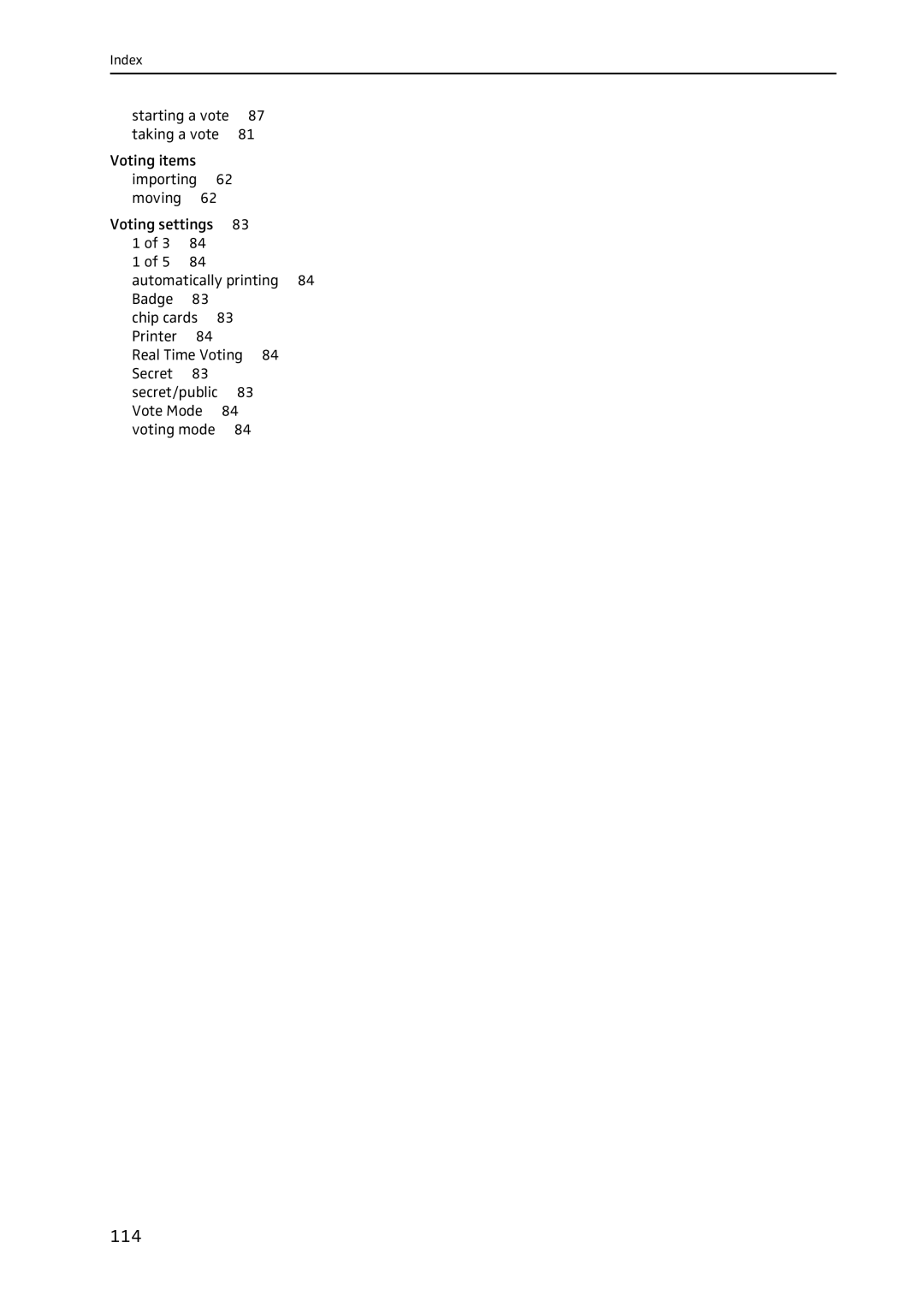 Sennheiser SDC 8200 SYS-M software manual 114 