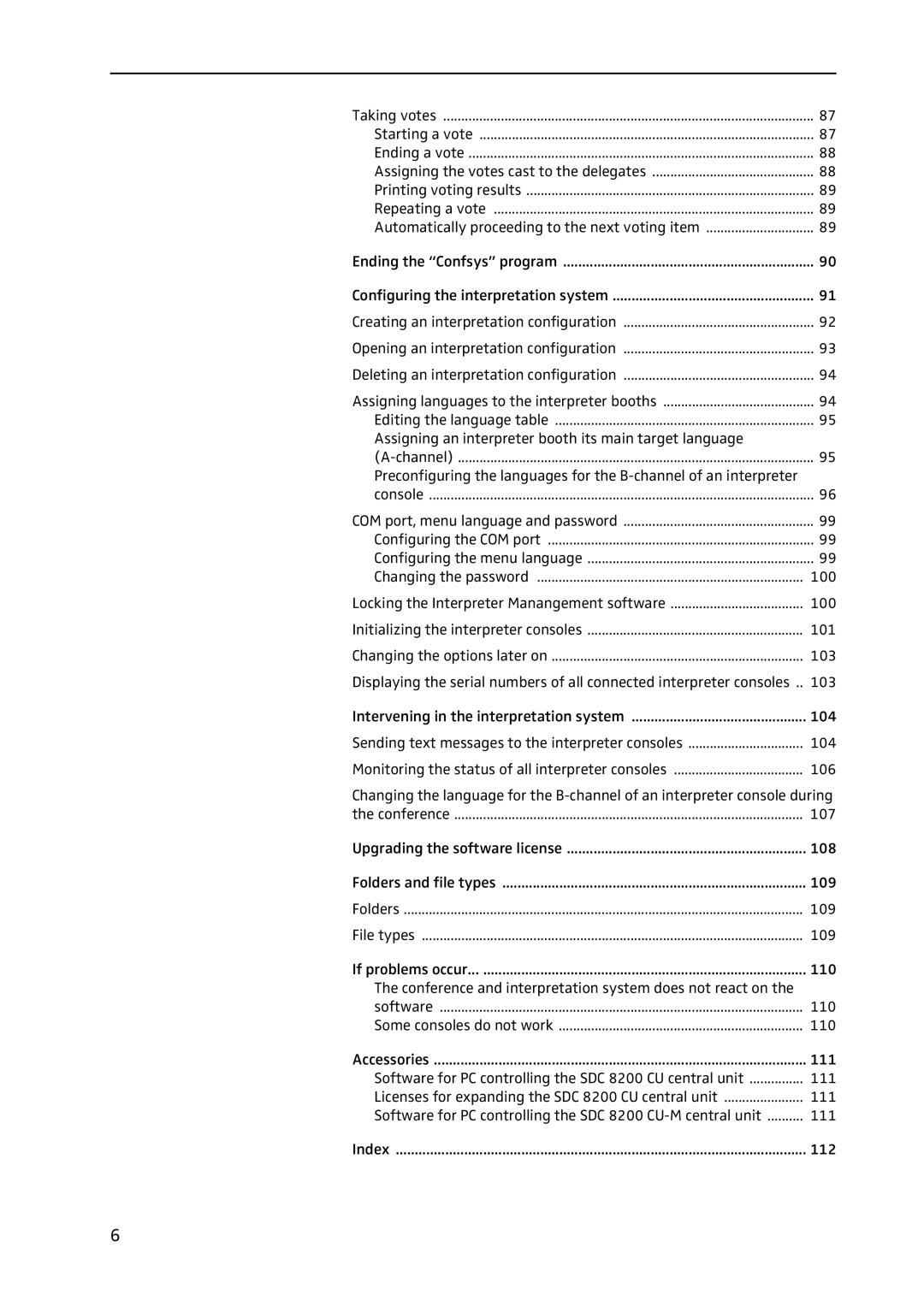 Sennheiser SDC 8200 SYS-M software manual Assigning an interpreter booth its main target language 