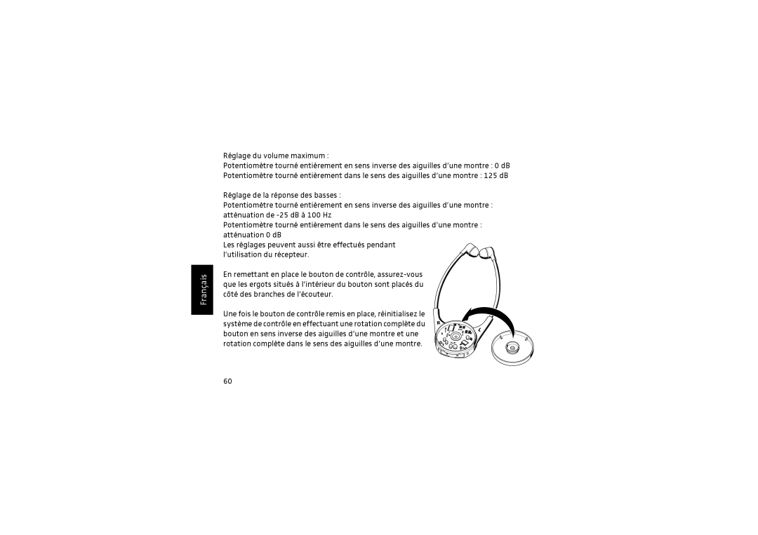 Sennheiser SET 820 instruction manual Français 