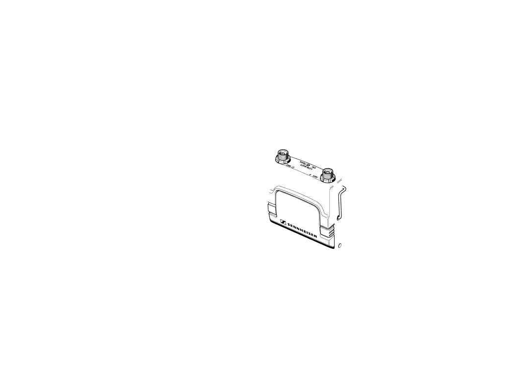 Sennheiser SK 5012 instruction manual 