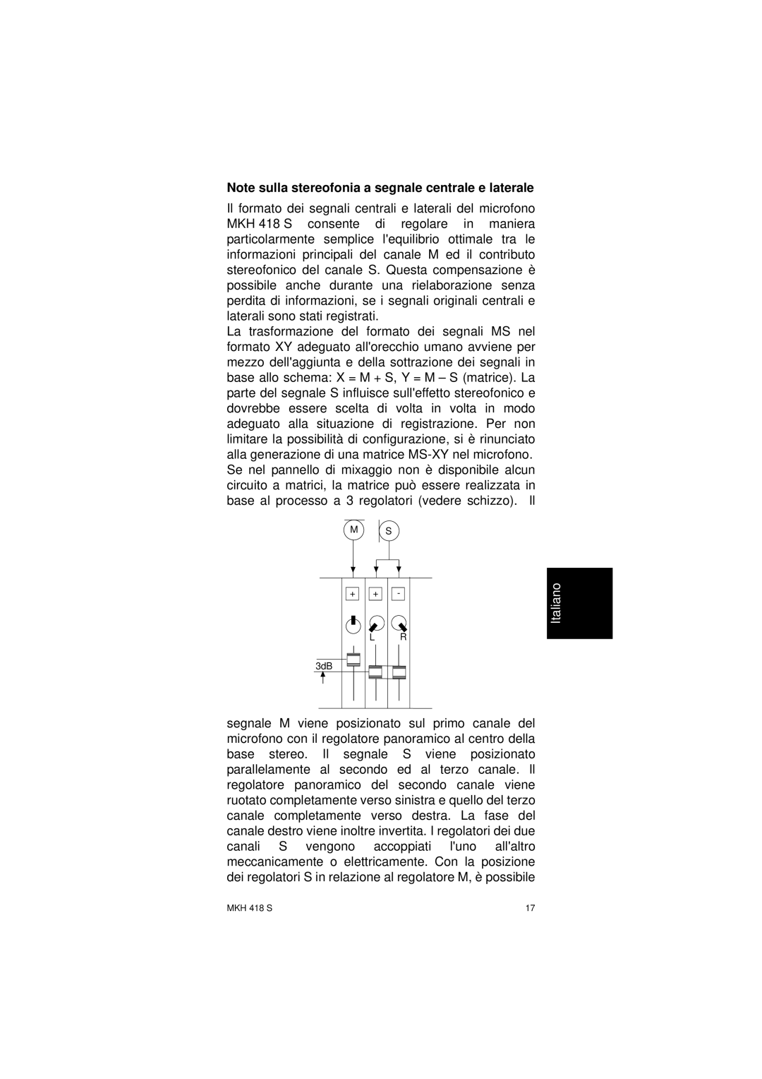 Sennheiser SLT23460FC instruction manual 3dB 