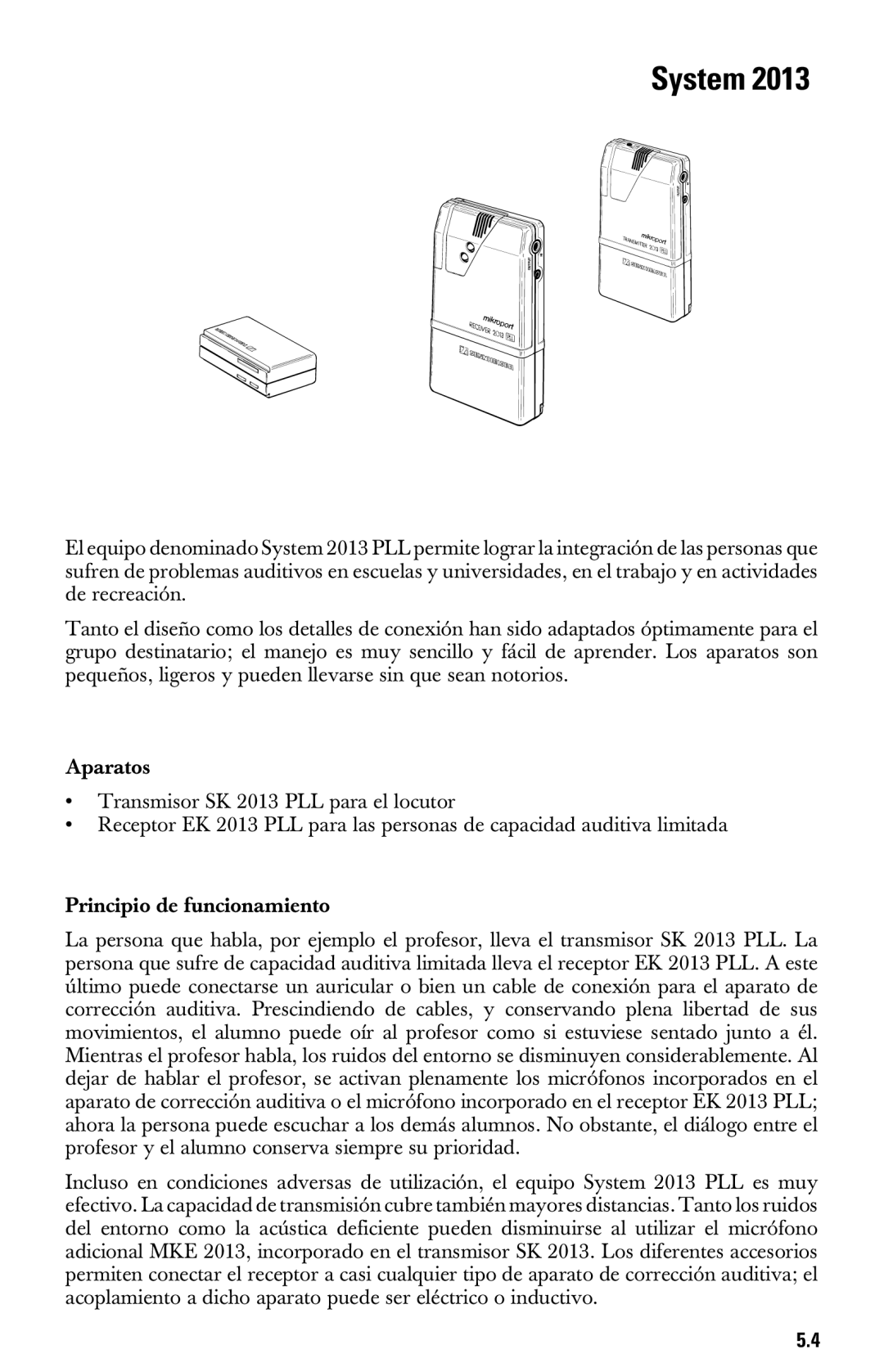 Sennheiser System 2013 PLL manual 