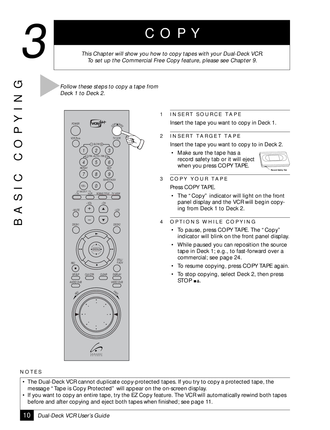 Sensory Science DDV2120 manual S I C C O P Y 