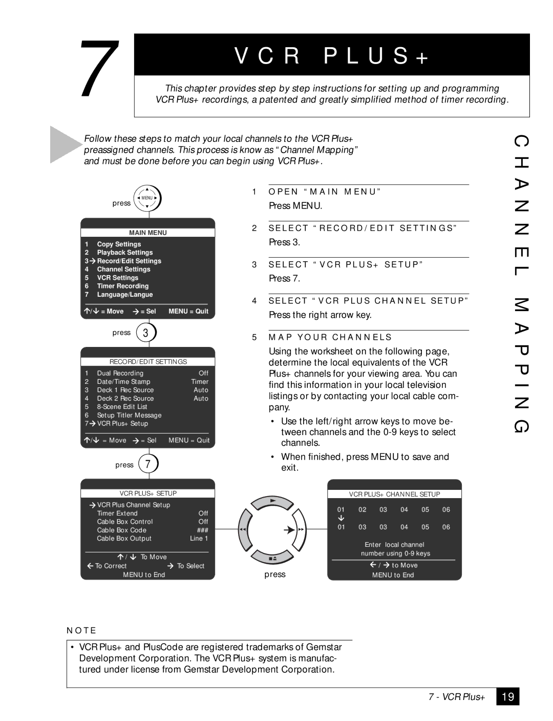 Sensory Science DDV2120 manual R P L U S +, L M a P P I N G 