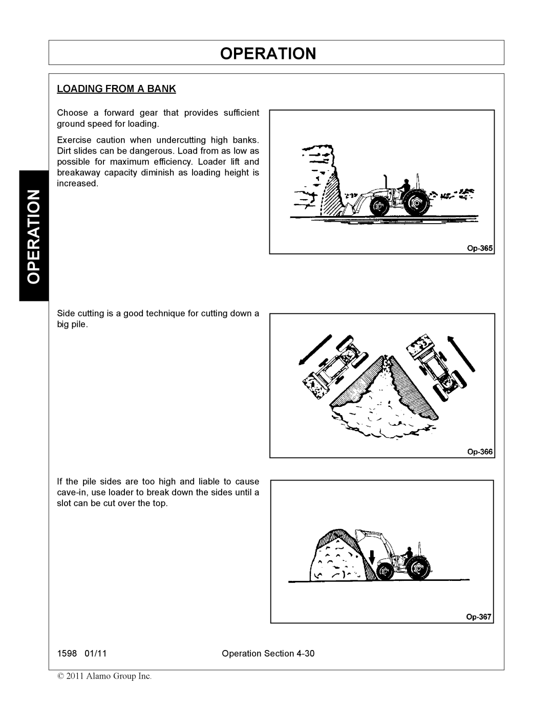 Servis-Rhino 1598 manual Loading from a Bank 