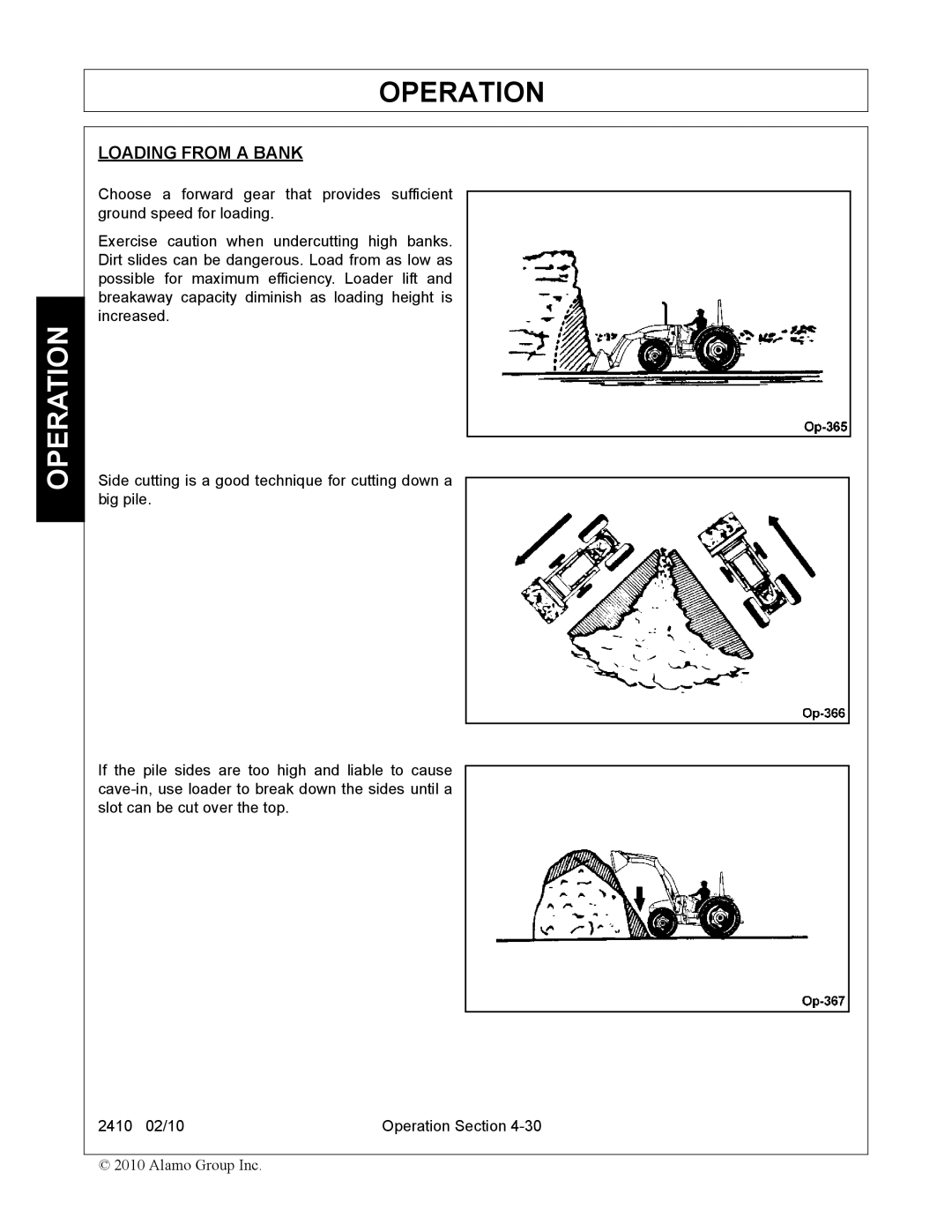 Servis-Rhino 2410 manual Loading from a Bank 