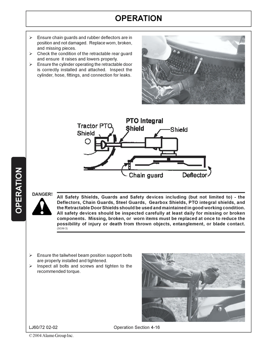 Servis-Rhino 60/72 manual SGM-3 