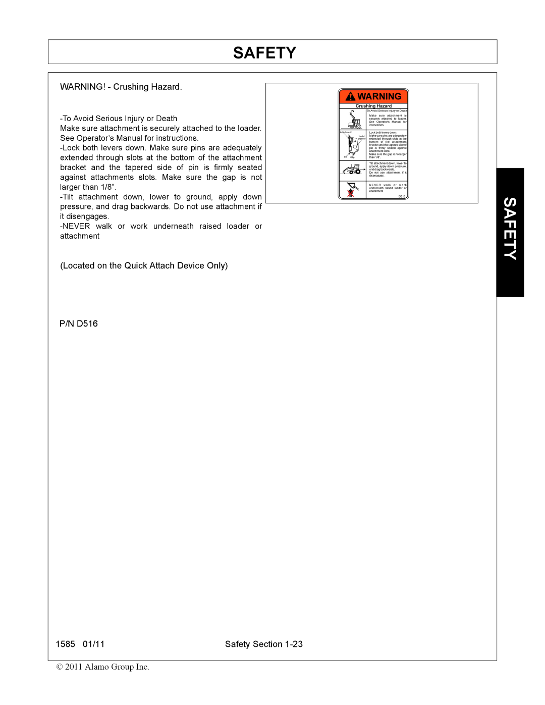 Servis-Rhino F-4123C manual Safety 