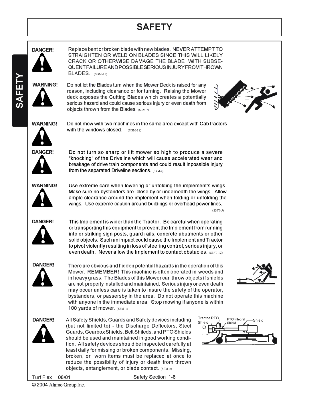 Servis-Rhino P/N 00763618C manual With the windows closed. SGM-11 