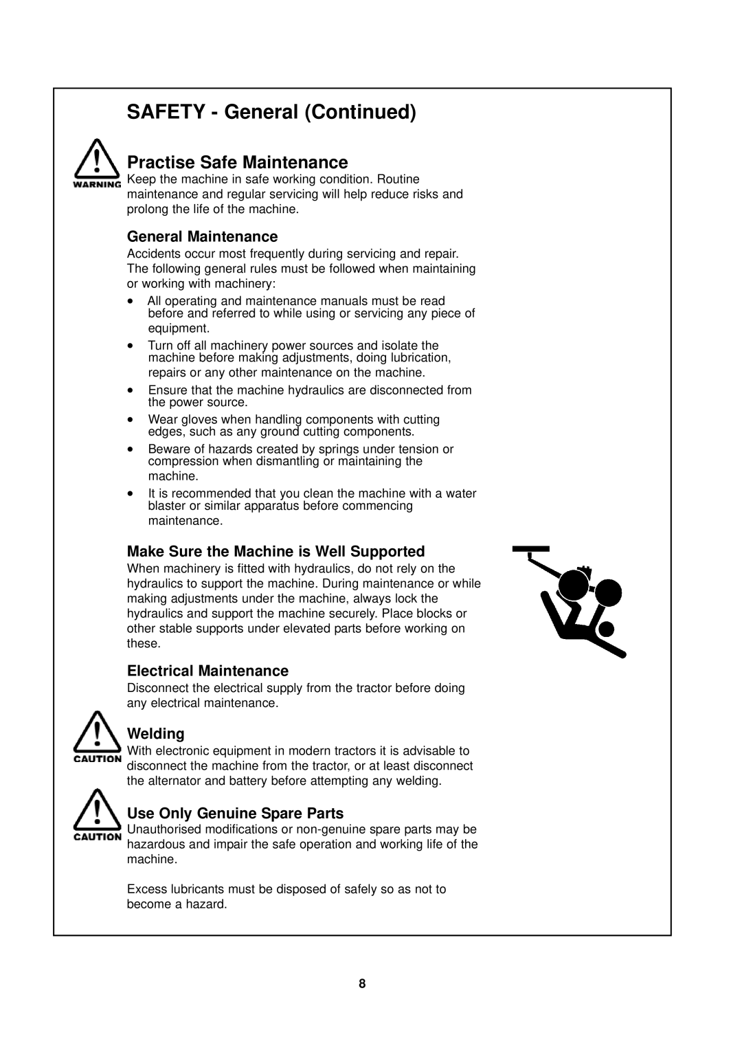 Seymour Duncan 67372 owner manual Practise Safe Maintenance 