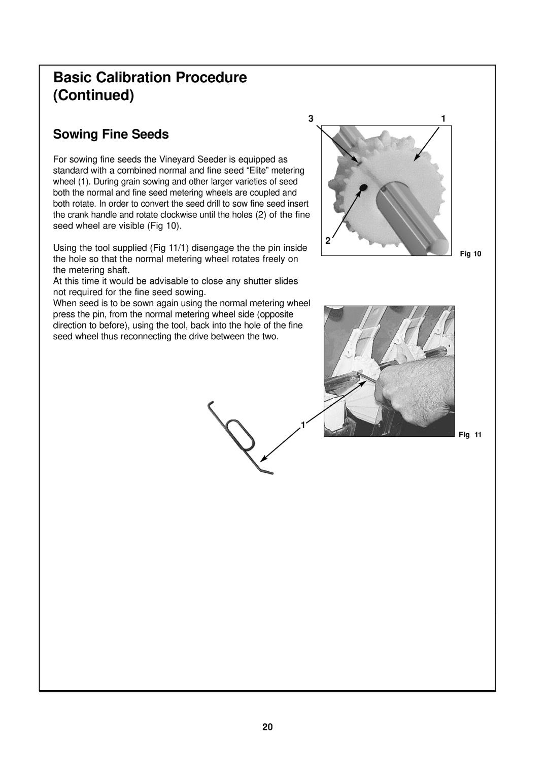 Seymour Duncan 67372 owner manual Sowing Fine Seeds 