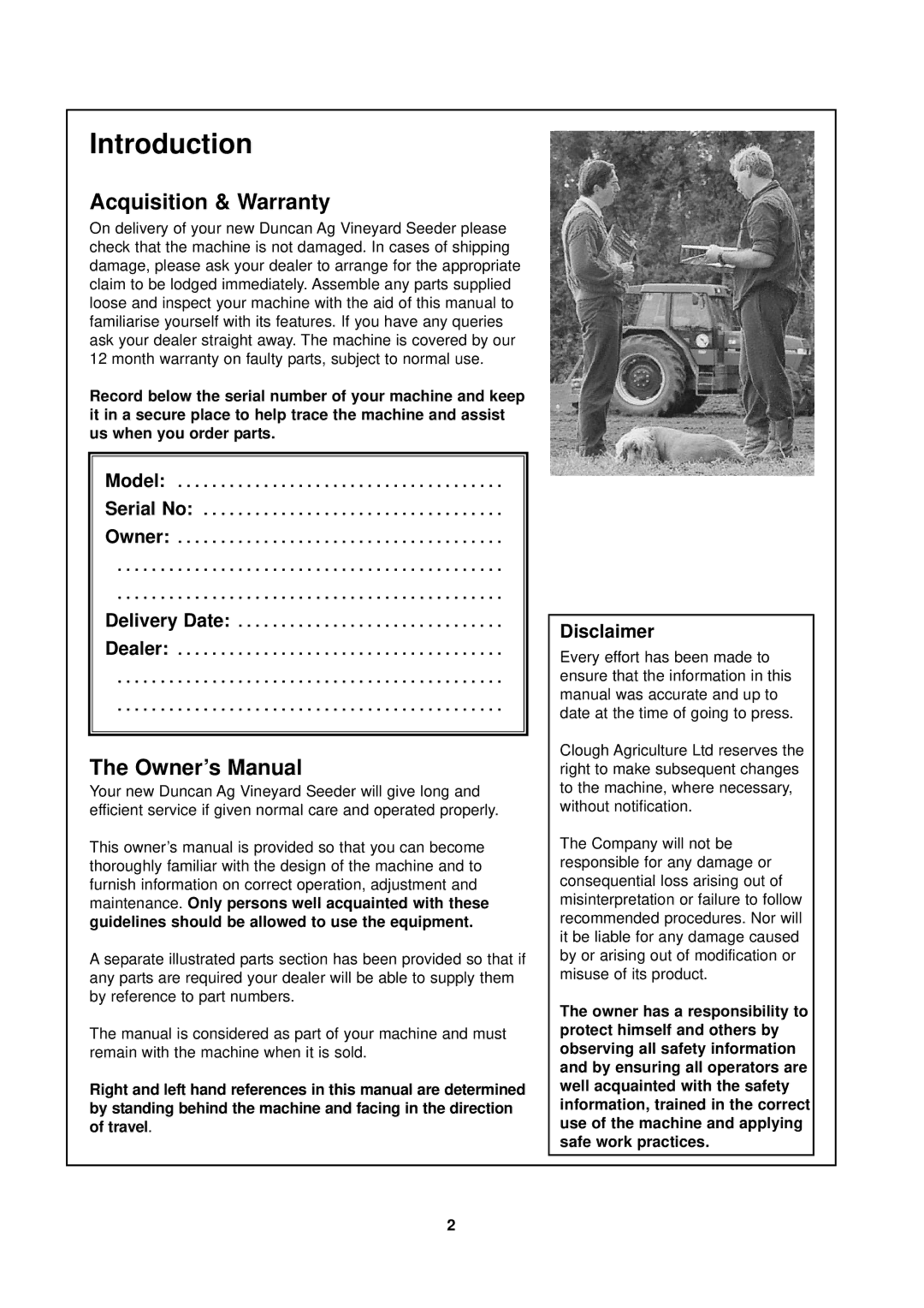 Seymour Duncan 67372 owner manual Introduction, Acquisition & Warranty, Disclaimer 