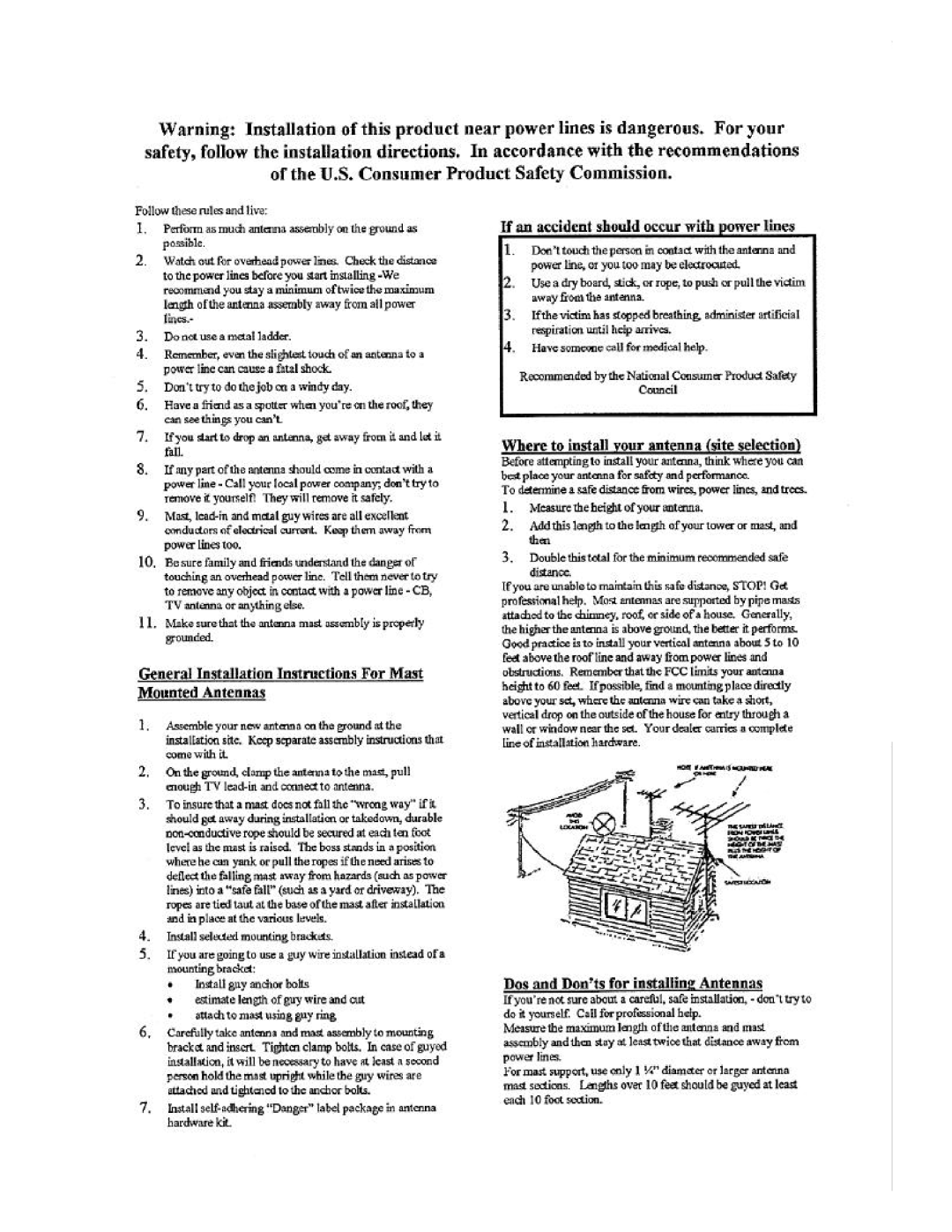 Shakespeare Electronic 2040 manual 