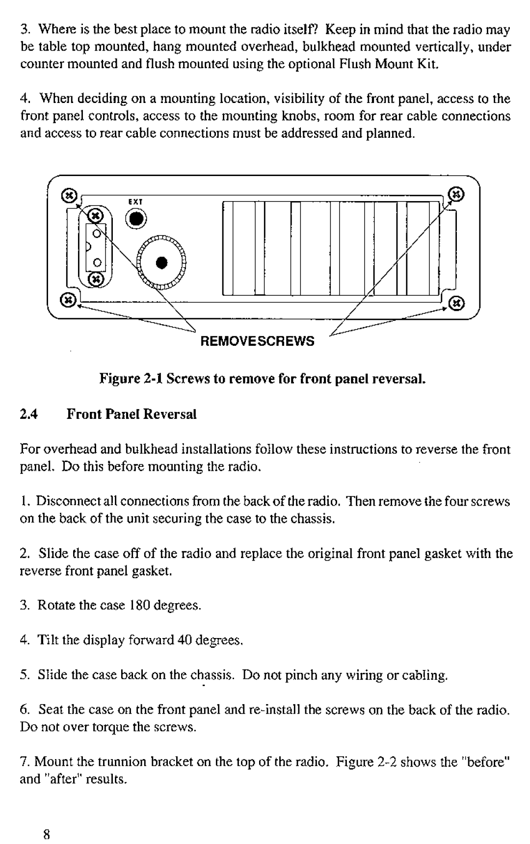 Shakespeare Electronic SE 2500/S manual 