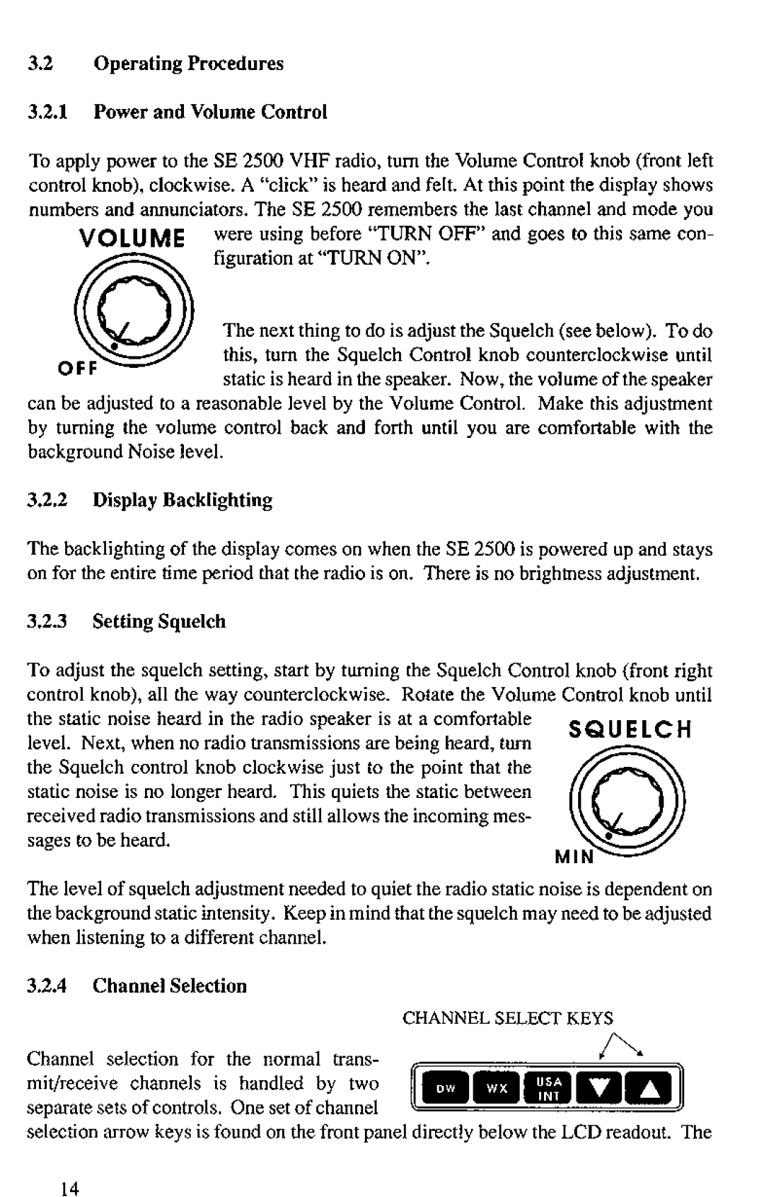 Shakespeare Electronic SE 2500/S manual 