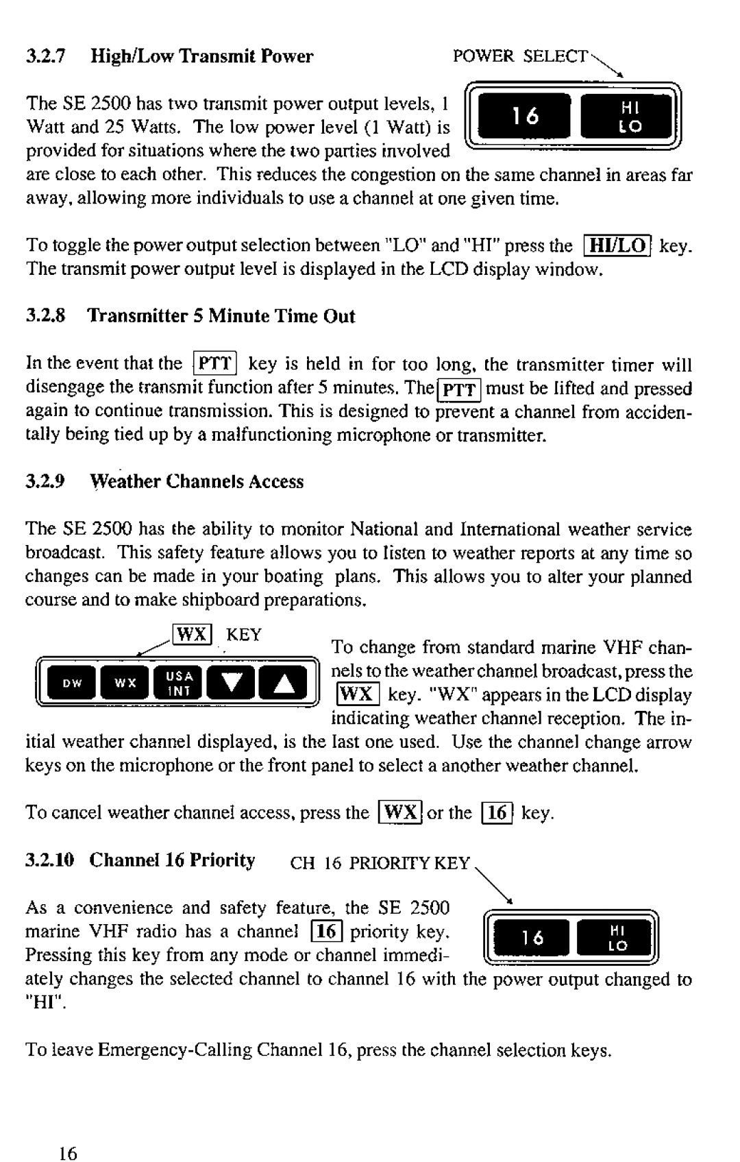 Shakespeare Electronic SE 2500/S manual 