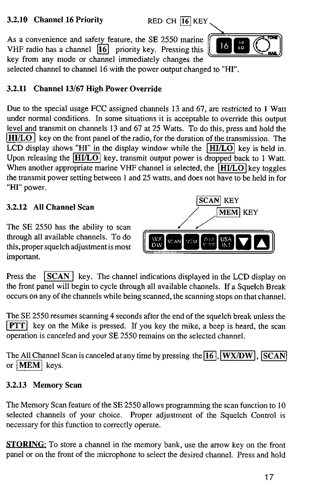 Shakespeare Electronic SE 2550 manual 