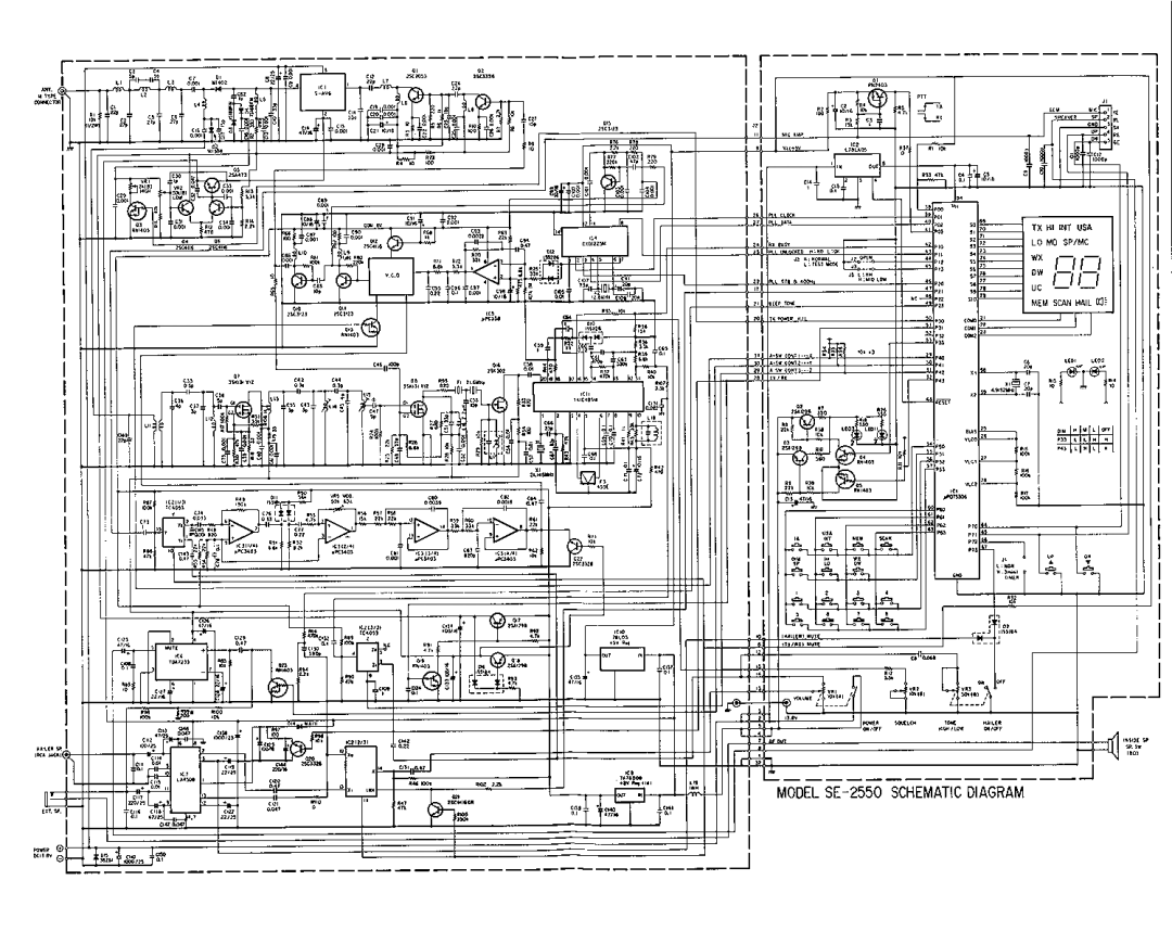 Shakespeare Electronic SE 2550 manual 